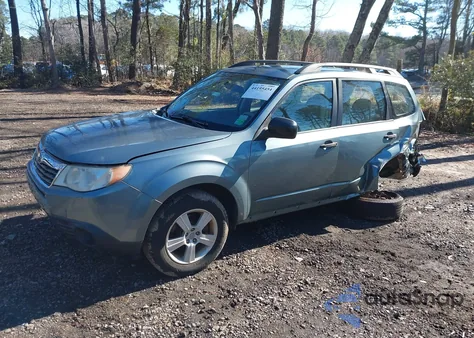 2010 Subaru Forester 2.5X z USA, uszkodzony, nr VIN JF2SH6BC6AH901552